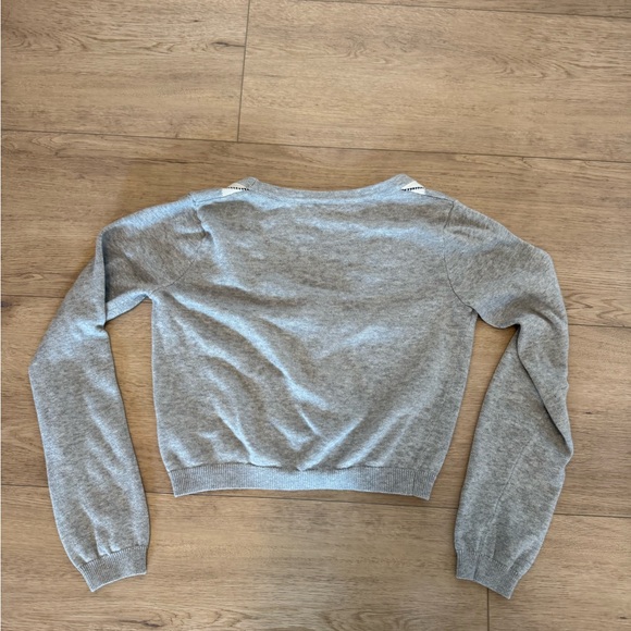 Brandy Melville‎ Argyle Preppy Sweater Cardigan - Picture 6 of 6